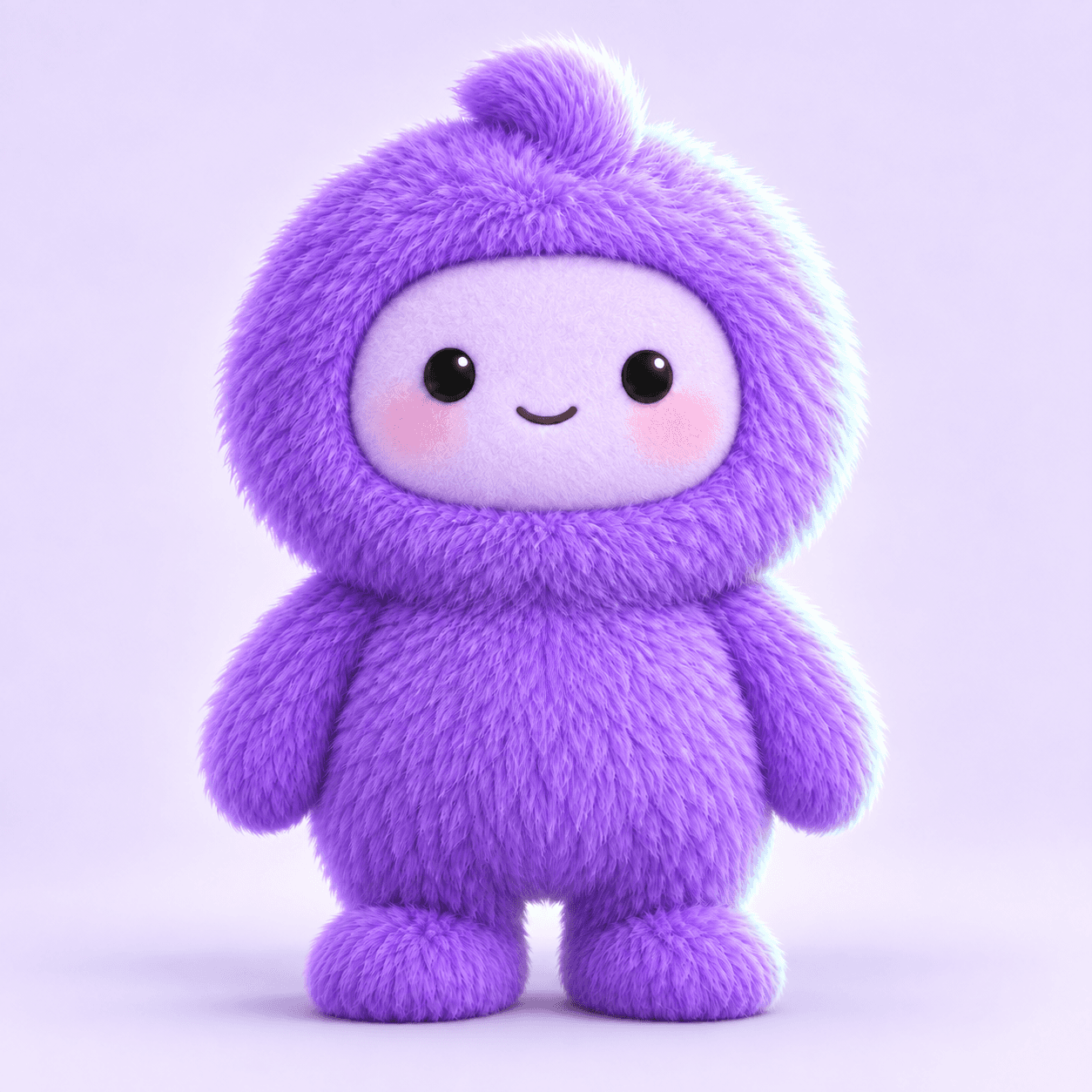 Fluff, your purple crypto companion